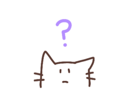 Is this cat? sticker #11584862