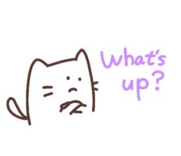 Is this cat? sticker #11584864