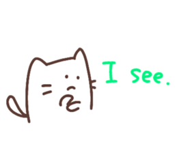Is this cat? sticker #11584865