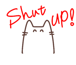 Is this cat? sticker #11584866