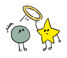 People of the space suit and aliens sticker #11585286