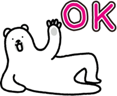 Sea creature Polar Bear Sticker 3 sticker #11585426