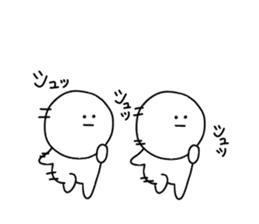 Loose twins that can be used every day sticker #11585525