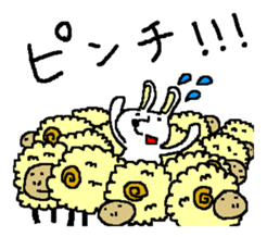 Rabbit and Tonosama - The third sticker #11585605