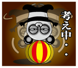 Lack of sleep of Panda sticker #11586261