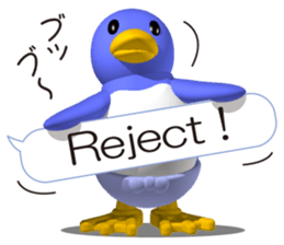 Clever Penguin 2 sticker #11586775