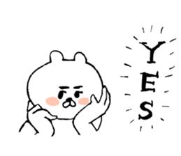 wonderful bear sticker #11587130