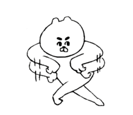 wonderful bear sticker #11587143