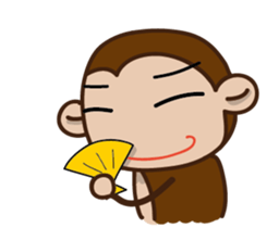 Pat's wicked monkey sticker #11587445