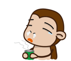 Pat's wicked monkey sticker #11587455