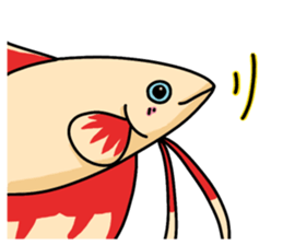 Daily life of Betta2 sticker #11587876