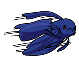 Daily life of Betta2 sticker #11587879