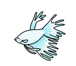 Daily life of Betta2 sticker #11587884