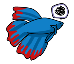 Daily life of Betta2 sticker #11587890