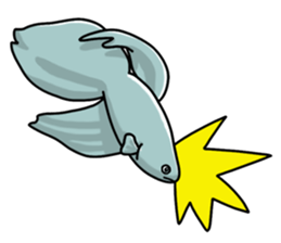Daily life of Betta2 sticker #11587891