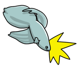 Daily life of Betta2 sticker #11587891