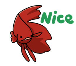 Daily life of Betta2 sticker #11587892