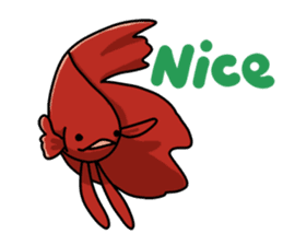 Daily life of Betta2 sticker #11587892