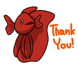 Daily life of Betta2 sticker #11587895