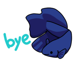 Daily life of Betta2 sticker #11587896