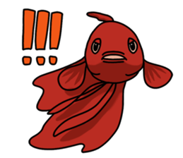 Daily life of Betta2 sticker #11587906