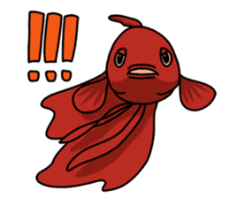 Daily life of Betta2 sticker #11587906