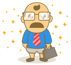Funny Boss sticker #11587912