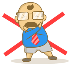 Funny Boss sticker #11587914