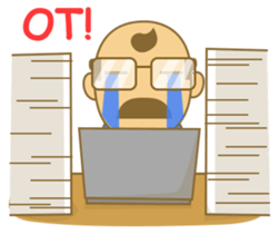 Funny Boss sticker #11587922