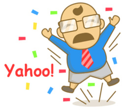 Funny Boss sticker #11587923