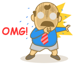 Funny Boss sticker #11587927