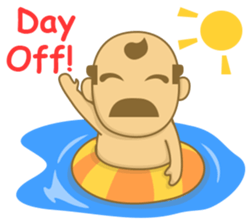 Funny Boss sticker #11587929