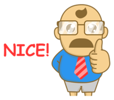 Funny Boss sticker #11587932