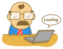 Funny Boss sticker #11587935