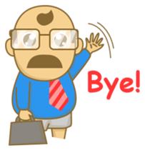 Funny Boss sticker #11587937