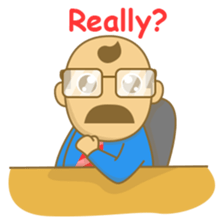 Funny Boss sticker #11587938