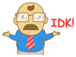 Funny Boss sticker #11587940