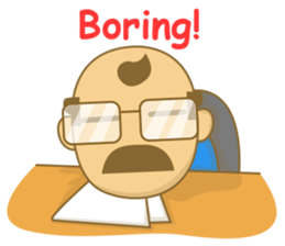 Funny Boss sticker #11587943