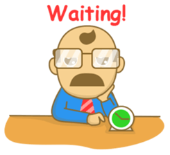 Funny Boss sticker #11587946