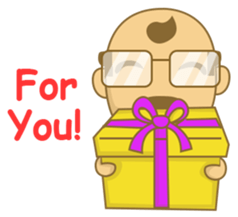 Funny Boss sticker #11587947