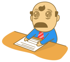 Funny Boss sticker #11587950