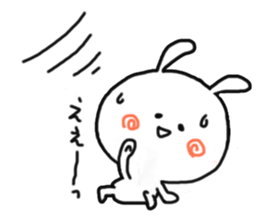 Love cute rabbit. sticker #11588117