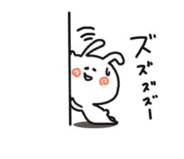 Love cute rabbit. sticker #11588133