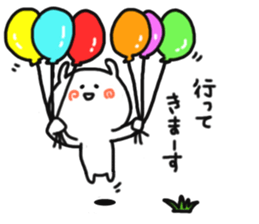 Love cute rabbit. sticker #11588149