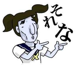 PALE FACE JK sticker #11588353