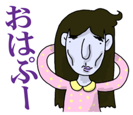 PALE FACE JK sticker #11588357