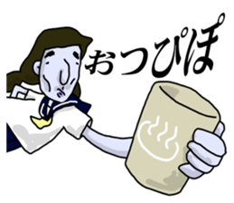 PALE FACE JK sticker #11588358