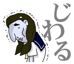 PALE FACE JK sticker #11588364