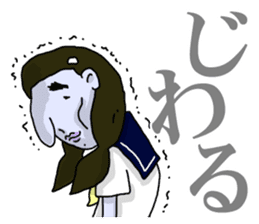 PALE FACE JK sticker #11588364