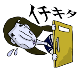 PALE FACE JK sticker #11588371